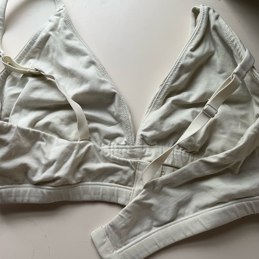 SKIMS Light Blue Triangle Bra